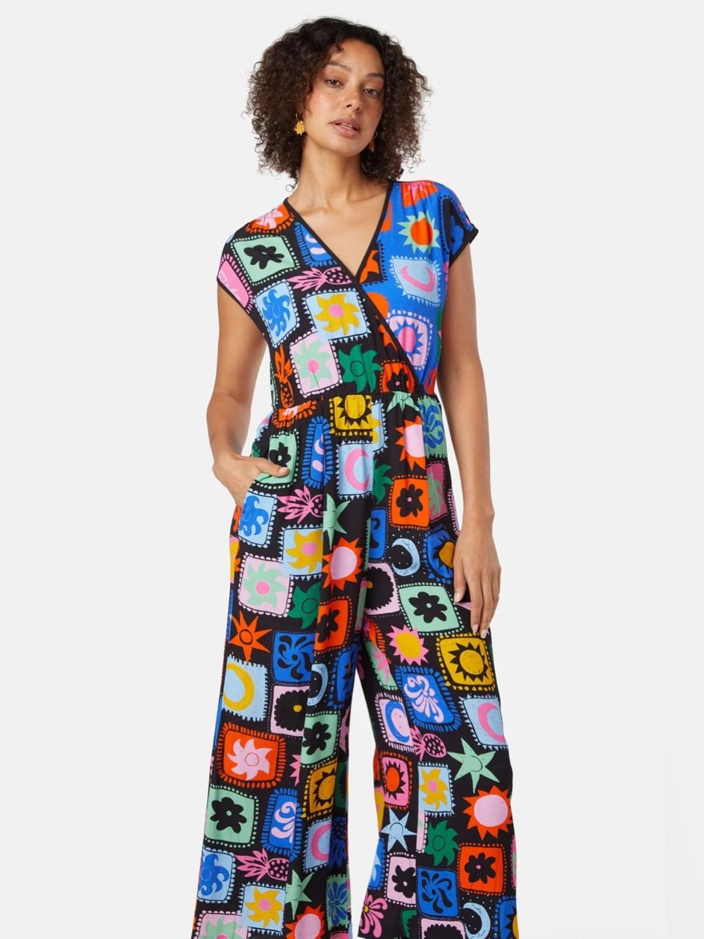 NWT Gorman Summer Swirl Pantsuit